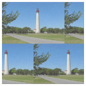 Cape May Leuchtturm Stoff (Nahaufnahme)