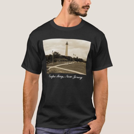 Cape May Leuchtturm T-Shirt (Vorderseite)