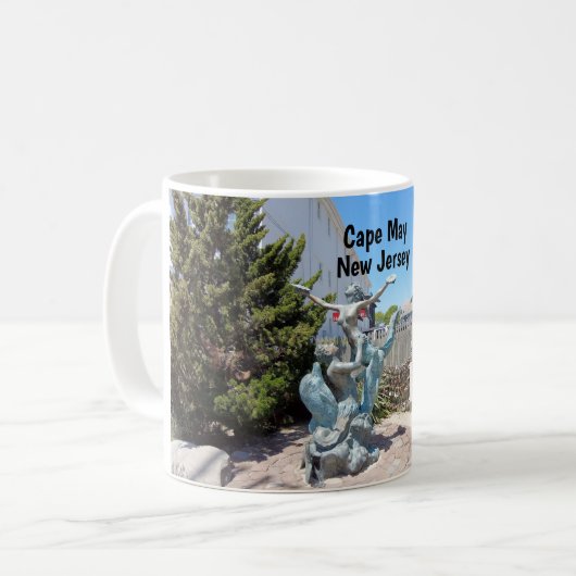 Cape May Liebe Locks Kaffeetasse (Vorderseite Links)