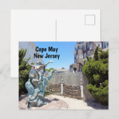 Cape May Liebe Locks Postkarte (Vorne/Hinten)
