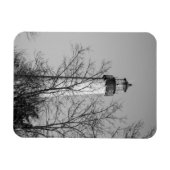 Cape May Light b/w Magnet (Horizontal)