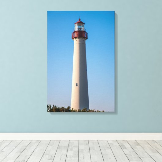 Cape May Light Leinwanddruck (Insitu (Holzboden))