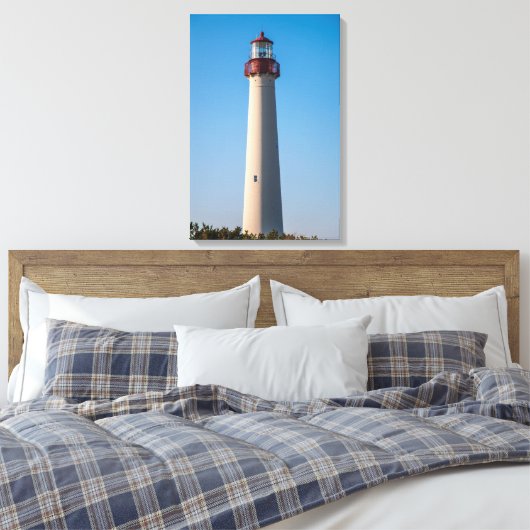 Cape May Light Leinwanddruck (Insitu (Schlafzimmer))
