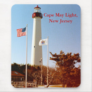 Cape May Light, New Jersey Mousepad