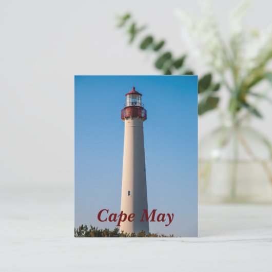 Cape May Light Postkarte (Stehend Vorderseite)