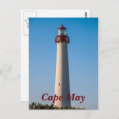 Cape May Light Postkarte (Vorne/Hinten)