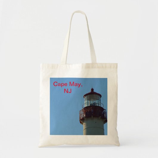 Cape May Lighthouse Bag Tragetasche (Vorne)