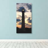 Cape May Lighthouse bei Sunset Leinwand (Insitu (Holzboden))