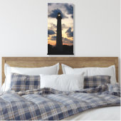 Cape May Lighthouse bei Sunset Leinwand (Insitu (Schlafzimmer))