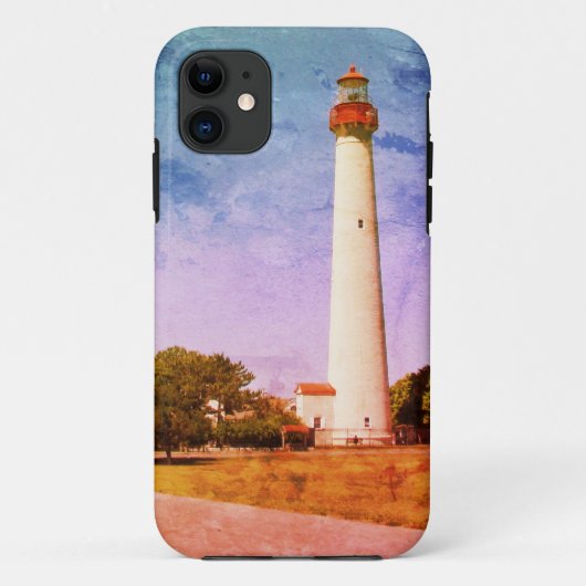Cape May Lighthouse Canvas Print Case-Mate iPhone Hülle (Rückseite)