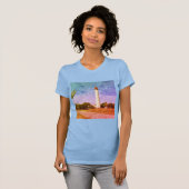 Cape May Lighthouse Canvas Print T-Shirt (Vorne ganz)