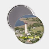 Cape May Lighthouse, Cape May, NJ Magnet (Vorderseite/Rückseite)
