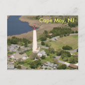 Cape May Lighthouse, Cape May, NJ Postkarte (Vorderseite)