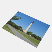 Cape May Lighthouse Fußmatte (Schrägansicht)