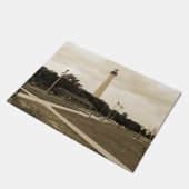 Cape May Lighthouse Fußmatte (Schrägansicht)