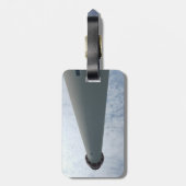 Cape May Lighthouse Gepäckanhänger (Rückseite vertikal)