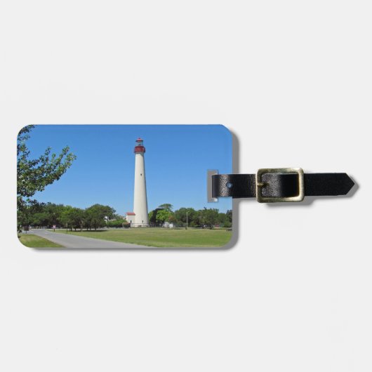 Cape May Lighthouse Gepäckanhänger (Vorderseite horizontal)
