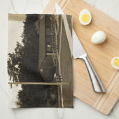 Cape May Lighthouse Handtuch (Viertel Falte)