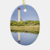 Cape May Lighthouse Keramikornament (Hinten)
