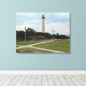 Cape May Lighthouse Leinwanddruck (Insitu (Holzboden))