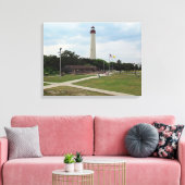 Cape May Lighthouse Leinwanddruck (Insitu (Wohnzimmer))