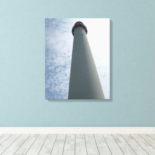 Cape May Lighthouse Leinwanddruck (Insitu (Holzboden))