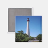 Cape May Lighthouse Magnet (Vorderseite/Rückseite)