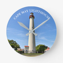 Cape May Lighthouse, New Jersey Clock