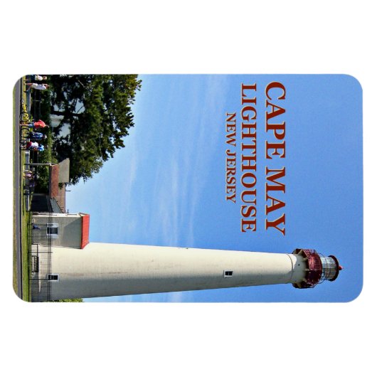 Cape May Lighthouse, New Jersey Flexi Magnet (Horizontal)