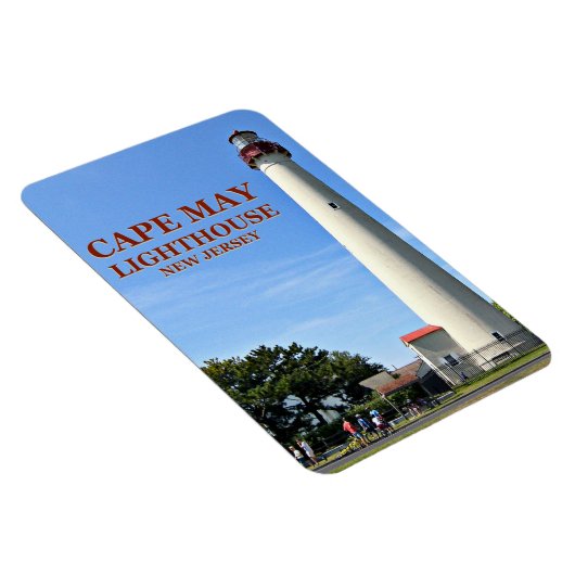 Cape May Lighthouse, New Jersey Flexi Magnet (Rechte Seite)