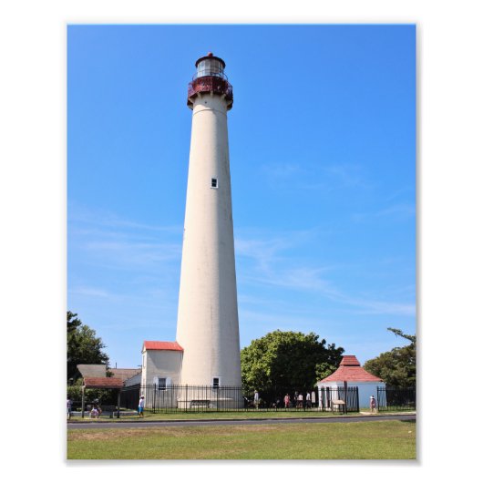Cape May Lighthouse, New Jersey Foto Print (Vorne)