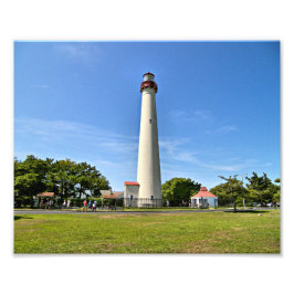 Cape May Lighthouse, New Jersey Foto Print