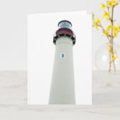 Cape May Lighthouse (New Jersey) Karte (Gelbe Blume)