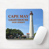 Cape May Lighthouse, New Jersey Mousepad (Mit Mouse)
