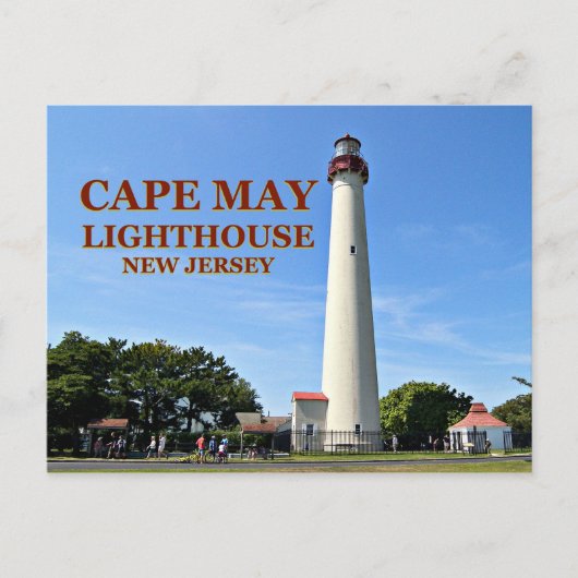 Cape May Lighthouse, New Jersey Postcard Postkarte (Vorderseite)