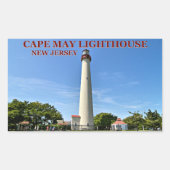 Cape May Lighthouse, New Jersey Stickers (Vorderseite)