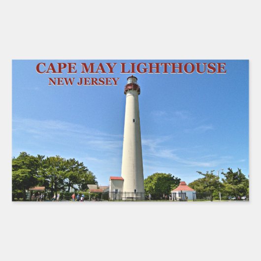 Cape May Lighthouse, New Jersey Stickers (Vorderseite)