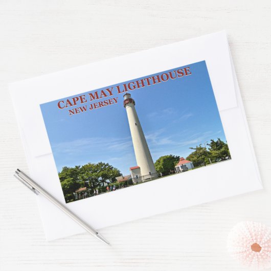 Cape May Lighthouse, New Jersey Stickers (Umschlag)