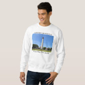 Cape May Lighthouse, New Jersey Sweatshirt (Vorne ganz)