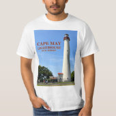 Cape May Lighthouse, New Jersey T - Shirt (Vorderseite)