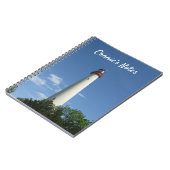 Cape May Lighthouse New Jersey Writing Journal Notizblock (Linke Seite)