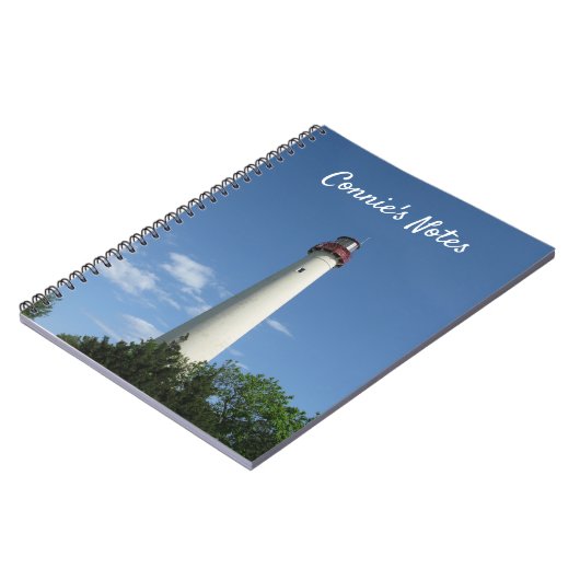 Cape May Lighthouse New Jersey Writing Journal Notizblock (Linke Seite)