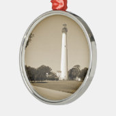 Cape May Lighthouse Ornament Aus Metall (Links)