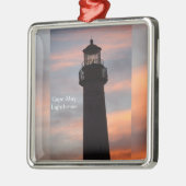 Cape May Lighthouse Ornament Aus Metall (Links)