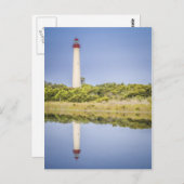 Cape May Lighthouse Postcard Postkarte (Vorne/Hinten)