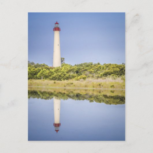 Cape May Lighthouse Postcard Postkarte (Vorderseite)
