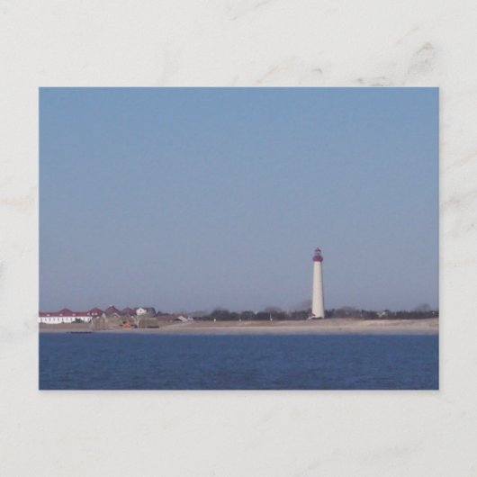Cape May Lighthouse Postcard Postkarte (Vorderseite)