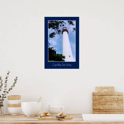 Cape May Lighthouse Poster (Küche)