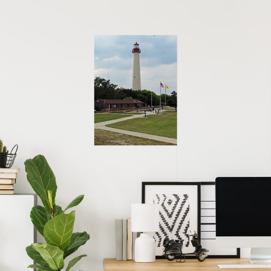 Cape May Lighthouse Poster (Heimbüro)