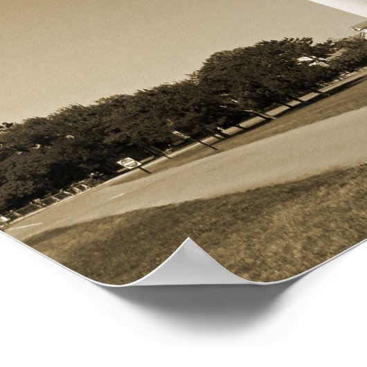 Cape May Lighthouse Poster (Ecke)